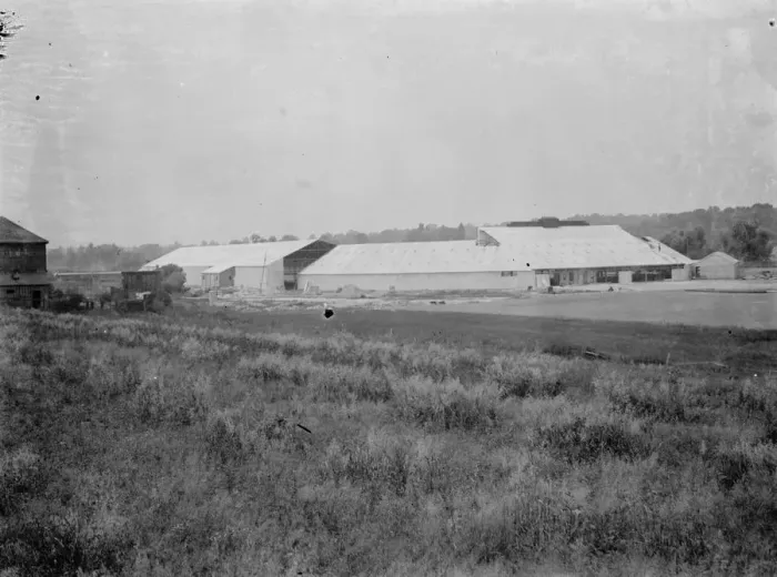 Framed Print : A view of Crayford Greyhound Stadium. 1 July 1937 Framed Print : A view of Crayford Greyhound Stadium. 1 July 1937