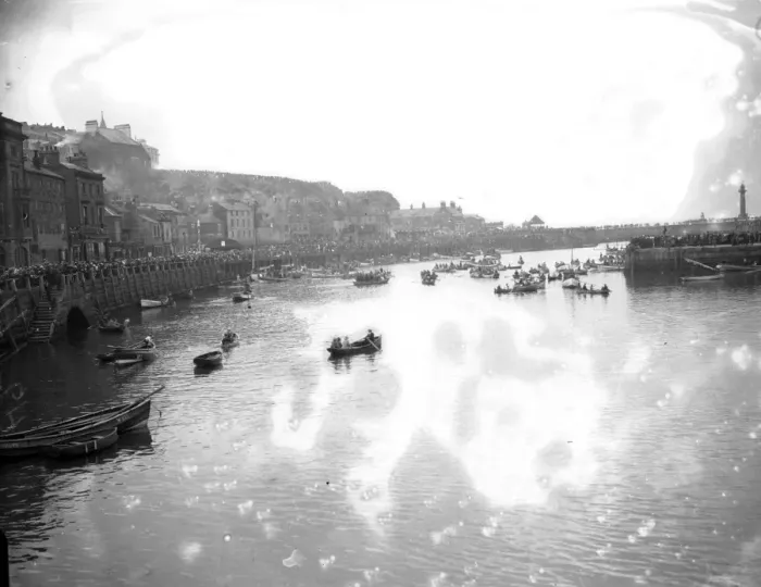 Framed Print : A view of the harbour at Whitby, Yorkshire Framed Print : A view of the harbour at Whitby, Yorkshire