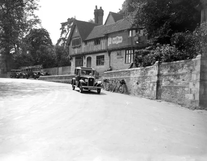 Framed Print : View of Penshurst in Kent. 1933 Framed Print : View of Penshurst in Kent. 1933