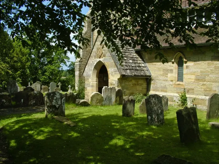 Framed Print : View of St Michael and All Angels Church, Withyham, East Sussex, showing porch credit Framed Print : View of St Michael and All Angels Church, Withyham, East Sussex, showing porch credit