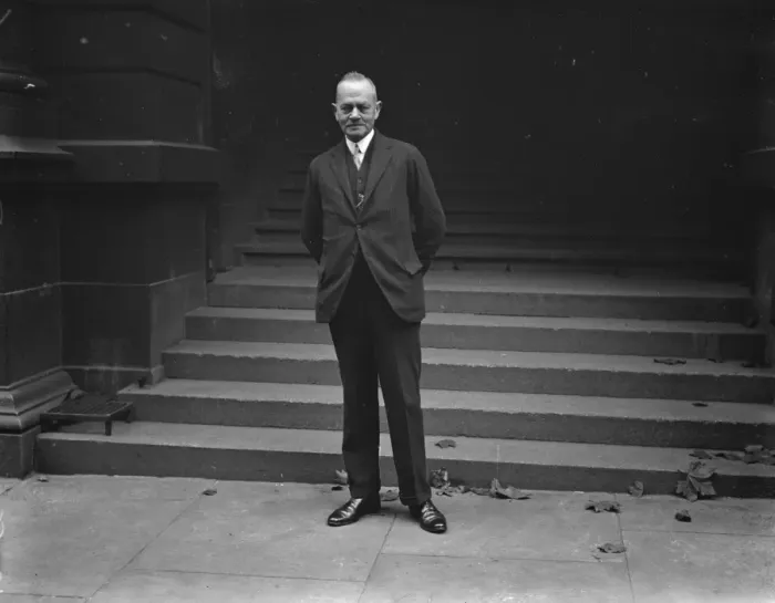 Framed Print : Viscount Byng at Scotland yard. 8 November1929