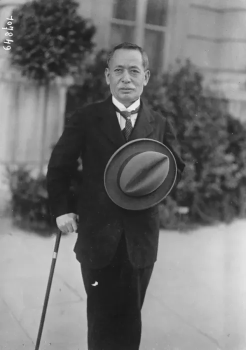 Framed Print : Viscount Ishii, the Japanese Ambassador in Paris, who will probaly leave his post Framed Print : Viscount Ishii, the Japanese Ambassador in Paris, who will probaly leave his post
