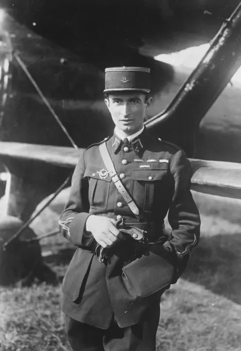 Framed Print : De Vitrolles. French aviator. 1927 Framed Print : De Vitrolles. French aviator. 1927