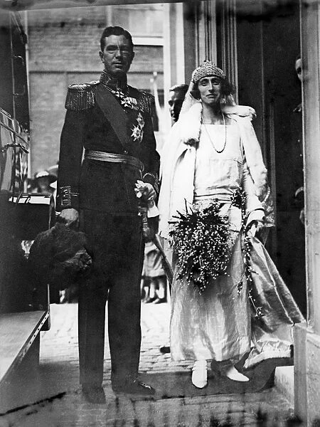 Wedding of Crown Prince Gustaf - Adolph of Sweden and Lady Louise Mountbatten at