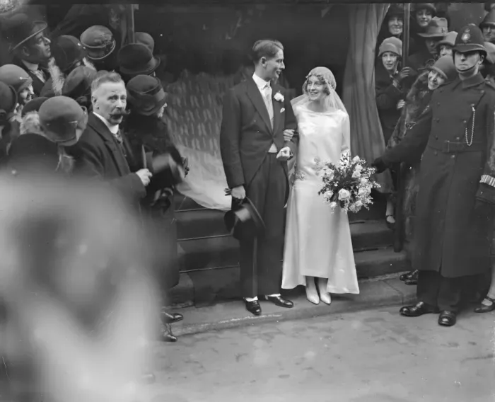 Framed Print : Wedding of Hon Maurice Lubbrock and Hon Adelaide Stanley at St Georges Hanover Framed Print : Wedding of Hon Maurice Lubbrock and Hon Adelaide Stanley at St Georges Hanover