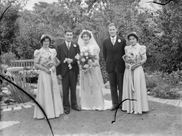 Framed Print : The wedding of Mr Francis William Elliston Erwood and Miss Vidam Cotton Cory in Sidcup, Kent Framed Print : The wedding of Mr Francis William Elliston Erwood and Miss Vidam Cotton Cory in Sidcup, Kent