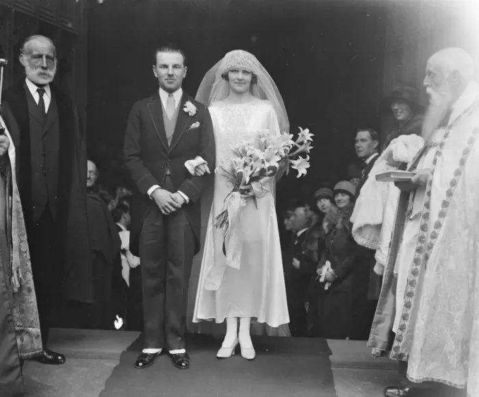 Framed Print : Wedding. Mr T Cook was married to Miss Evan Jones at Norwich Cathedral. Bride Framed Print : Wedding. Mr T Cook was married to Miss Evan Jones at Norwich Cathedral. Bride