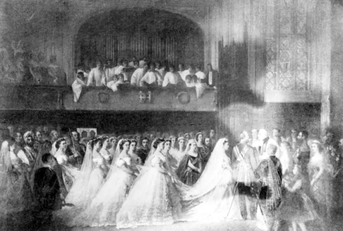 Framed Print : Wedding of Princess Helena of the United Kingdom : 25 May 1846 - 9 June 1923 to Prince Framed Print : Wedding of Princess Helena of the United Kingdom : 25 May 1846 - 9 June 1923 to Prince