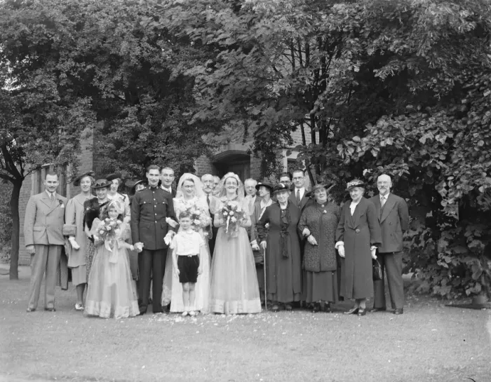 Framed Print : The wedding of Robert W Barnard ( RACS ) and Miss Frances Mullet in New Eltham, Kent Framed Print : The wedding of Robert W Barnard ( RACS ) and Miss Frances Mullet in New Eltham, Kent