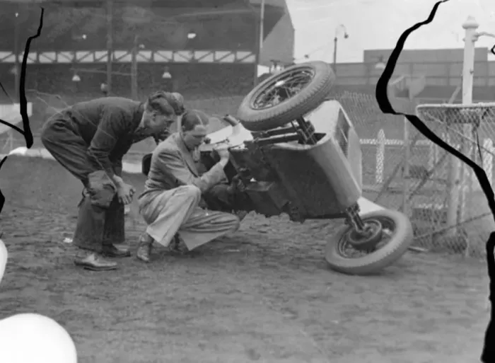 Framed Print : West Ham speedway to introduce midget car racing. Brooklands record holder designs new baby Framed Print : West Ham speedway to introduce midget car racing. Brooklands record holder designs new baby