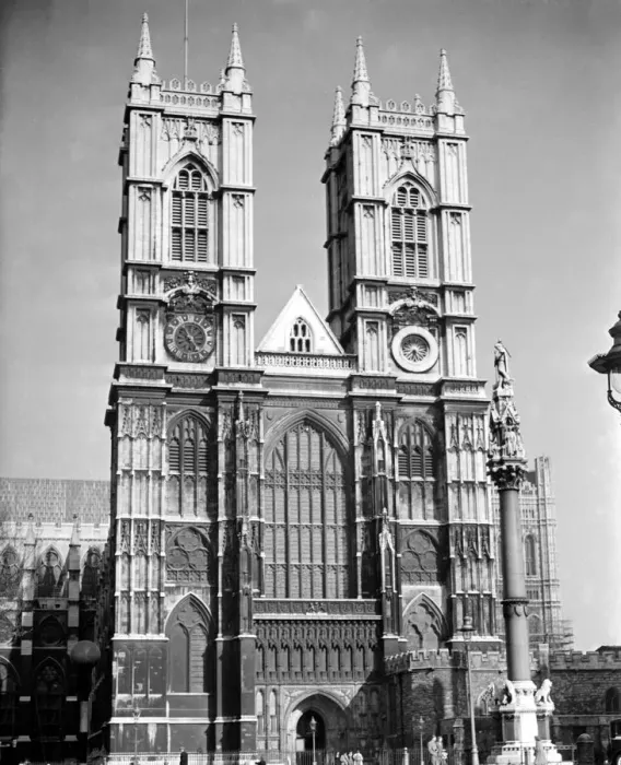 Framed Print : Westminster Abbey, Westminster, London, England, UK. 1950s Framed Print : Westminster Abbey, Westminster, London, England, UK. 1950s