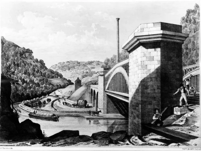 Framed Print : Whiteleys Viaduct at Charleston Curves, 1845 Built to carry the Manchester and Leeds Framed Print : Whiteleys Viaduct at Charleston Curves, 1845 Built to carry the Manchester and Leeds