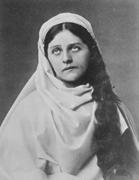 Framed Print : Widow to play Virgin Mary. In order to show their sympathy for OTTILIE ZWINK Framed Print : Widow to play Virgin Mary. In order to show their sympathy for OTTILIE ZWINK