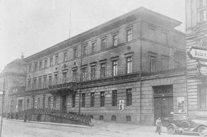 Framed Print : Wilhelmstrasse, showing the former palace of Prince August Wilhelm, Berlin Germany Framed Print : Wilhelmstrasse, showing the former palace of Prince August Wilhelm, Berlin Germany