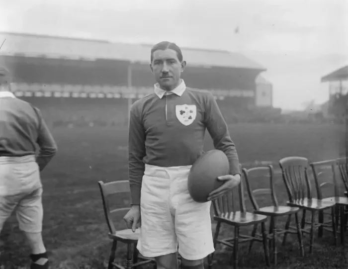 Framed Print : William Crawford, Ireland rugby captain 1925
