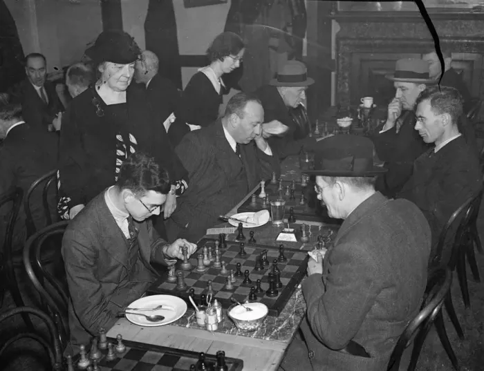 Framed Print : Womens champion runs city cafe devoted chess Framed Print : Womens champion runs city cafe devoted chess
