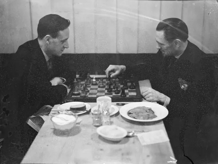 Framed Print : Womens champion runs city cafe devoted chess