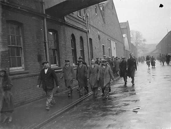 Workers in Dartford, Kent. 1935