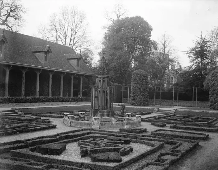 Framed Print : World famous gardens of Ashridge House to be opened to the public. 26 March 1929 Framed Print : World famous gardens of Ashridge House to be opened to the public. 26 March 1929