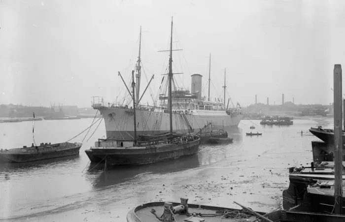 Framed Print : Worlds largest cable steamer to lay the worlds longest cable; new 9, 000 Framed Print : Worlds largest cable steamer to lay the worlds longest cable; new 9, 000