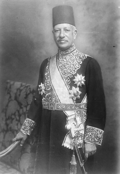 Yehin Ibrahim Pasha of Egypt 10 December 1924