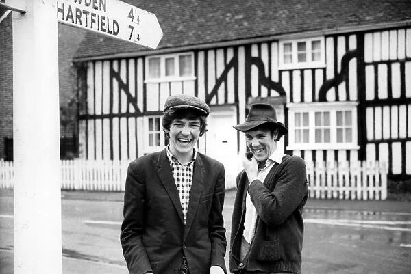 Two young men laughing - ?TopFoto