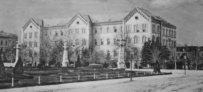 Framed Print : Yugoslavia. Zagreb ( Agram ) The Croat National University. January 1929 Framed Print : Yugoslavia. Zagreb ( Agram ) The Croat National University. January 1929