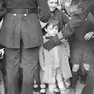 1200 children, from more than 100 schools, were among the great crowds which cheered