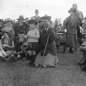 Aboyne Highland games. Lord Glentannar and Master Peter Farquhar. 9 September 1926 Aboyne Highland games. Lord Glentannar and Master Peter Farquhar. 9 September 1926