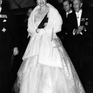 Accompanied by the Duke of Edinburgh, H. M The Queen attended the concerts given in Accompanied by the Duke of Edinburgh, H. M The Queen attended the concerts given in