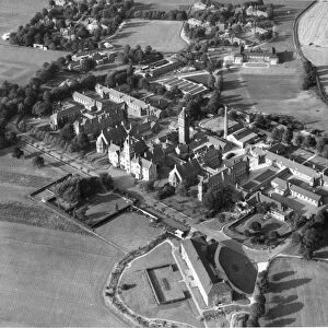 Aerial view of Darenth Park Hospital, Kent 15 September 1962