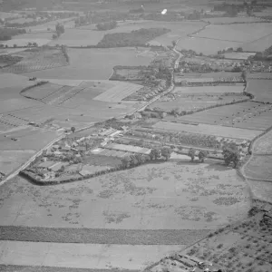 An aerial view of Tripe Farm in St Mary Cray, Kent. 1939