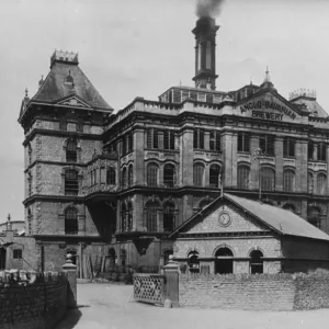 The Anglo-Bavarian Brewery in Shepton Mallet, Somerset. c. 1900 The Anglo-Bavarian Brewery in Shepton Mallet, Somerset. c. 1900