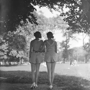 Bare Backs in Hyde Park Print, 20 June 1936 Bare Backs in Hyde Park Print, 20 June 1936