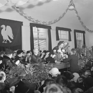 Bazaar at East Central School in Dartford, Kent. 1938 Bazaar at East Central School in Dartford, Kent. 1938