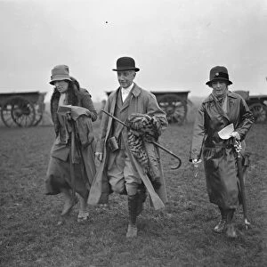 Beaufort Hunt point to point at Hazelton. ( Lady Mildmay ), Lord Mildmay, Dowager