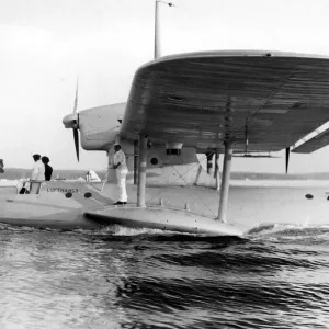 Lufthansa Dornier flying boat Zephir Print Lufthansa Dornier flying boat Zephir Print