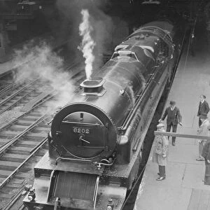 Britains first turbine driven locomotive on view at Euston