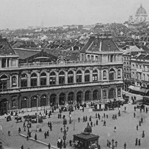 Brussels, Belgium. Gare du Nord. 19 April 1923