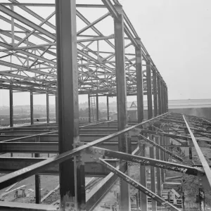 The building of the Ascott Gas, Water, Gesyers Works Ltd, Neasden. 1937 The building of the Ascott Gas, Water, Gesyers Works Ltd, Neasden. 1937