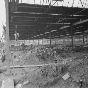 The building of the Ascott Gas, Water, Gesyers Works Ltd, Neasden. 1937 The building of the Ascott Gas, Water, Gesyers Works Ltd, Neasden. 1937