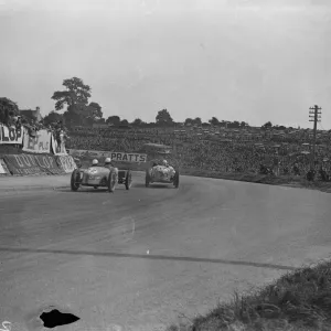 C R Whitcroft wins ulster tourist car race after race thrills. C R Whitcroft in