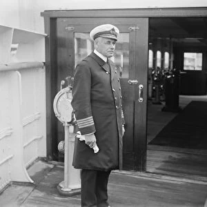 Captain W R D Irvine Commander of the Berengaria 23 August 1924