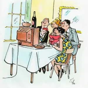 A cartoon by famous cartoonist Sax A cartoon by famous cartoonist Sax