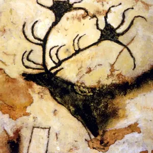 CAVE PAINTINGS Print of a Stag CAVE PAINTINGS Print of a Stag