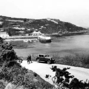 The Channel Isles : Rozel Bay on the north coast of Jersey Fish where the fish are