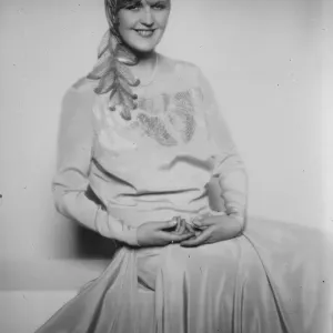 Attrice inglese affascinante per l'Australia. Signorina Margaret Bannerman (nata a Toronto Attrice inglese affascinante per l'Australia. Signorina Margaret Bannerman (nata a Toronto