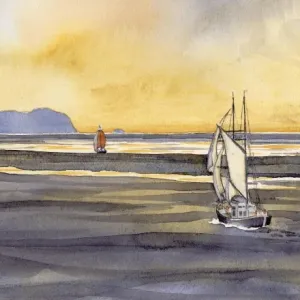 Colour Original Approaching St Kilda Print