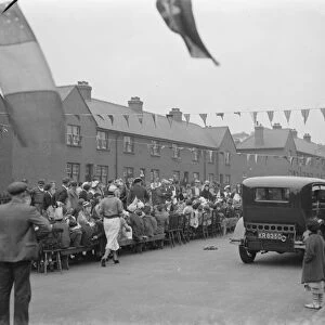 Coronation teas in Dartford, Kent. 15 May 1937