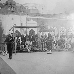 Cremation of Sir Hari singh as the Maharajah of Kashmir. 20 March 1926